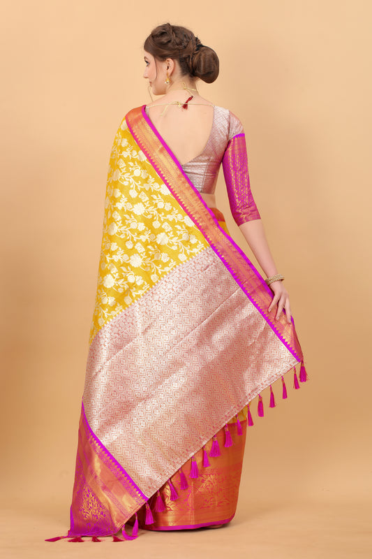 Kanjivaram silk saree